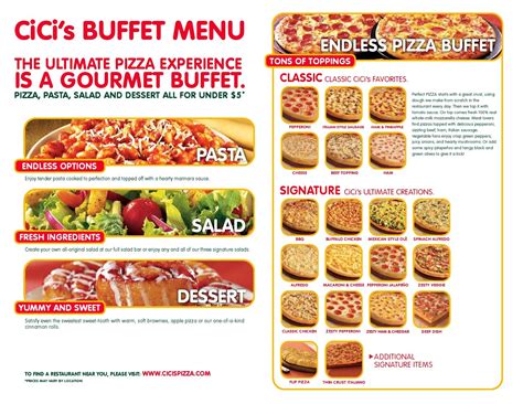 cicis pizza menu|Cici's Pizza Menu Prices .